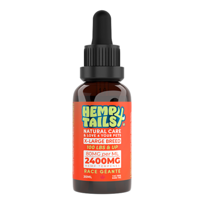 Hemp Seed Oil XLarge Breed 2400MG/30ML