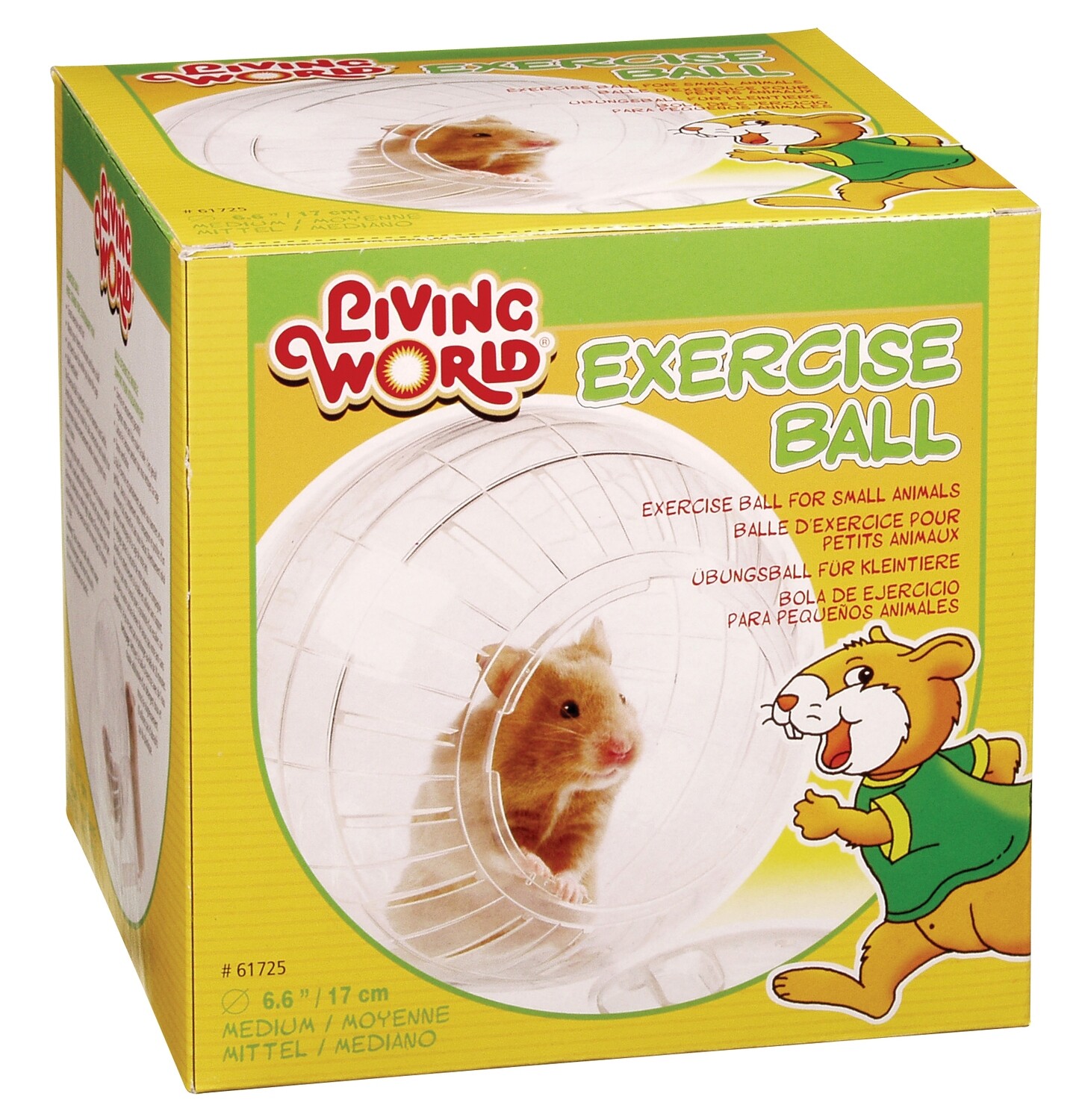 Living World Exercise Ball with Stand - Medium