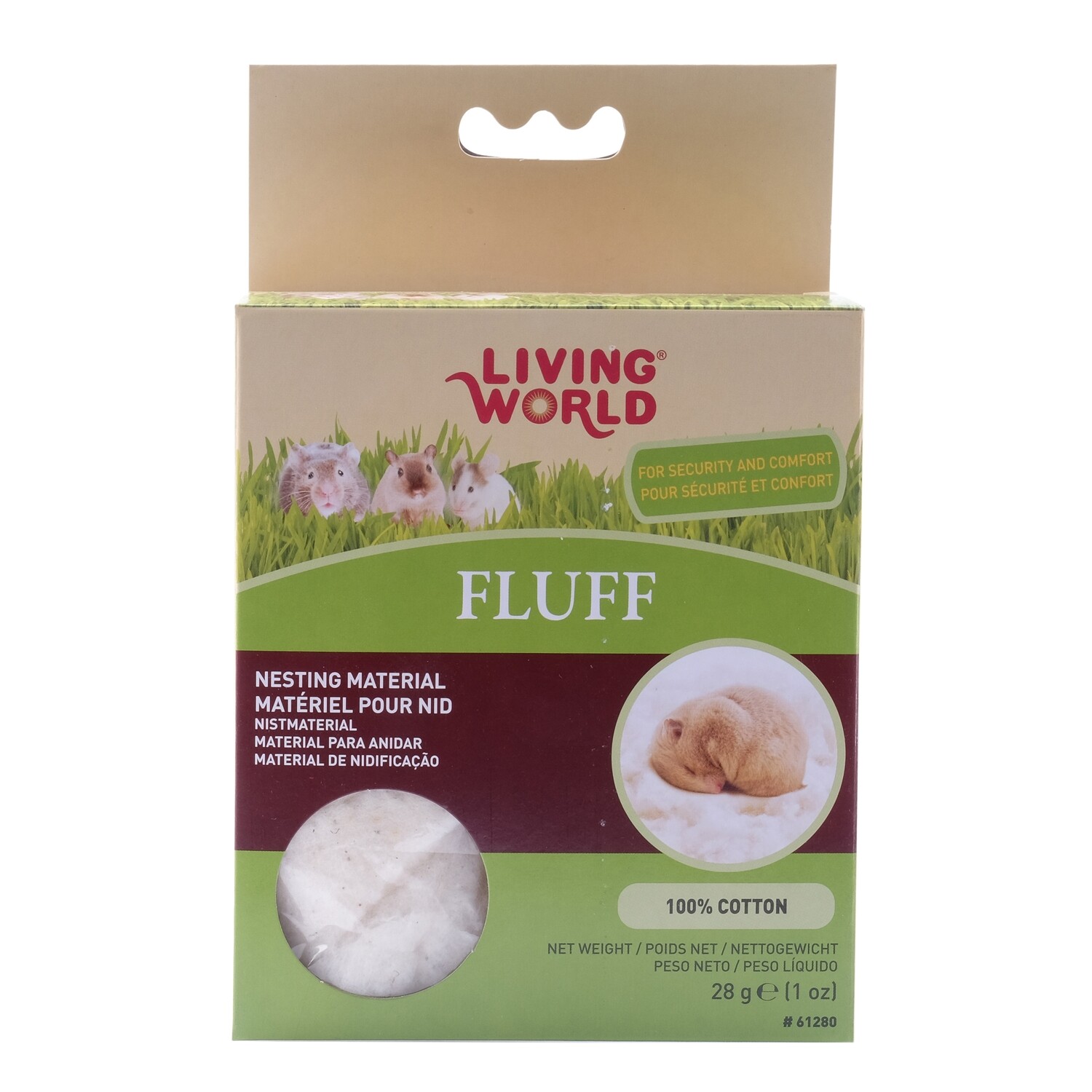 Living World Hamster Fluff - 28 g (1 oz)