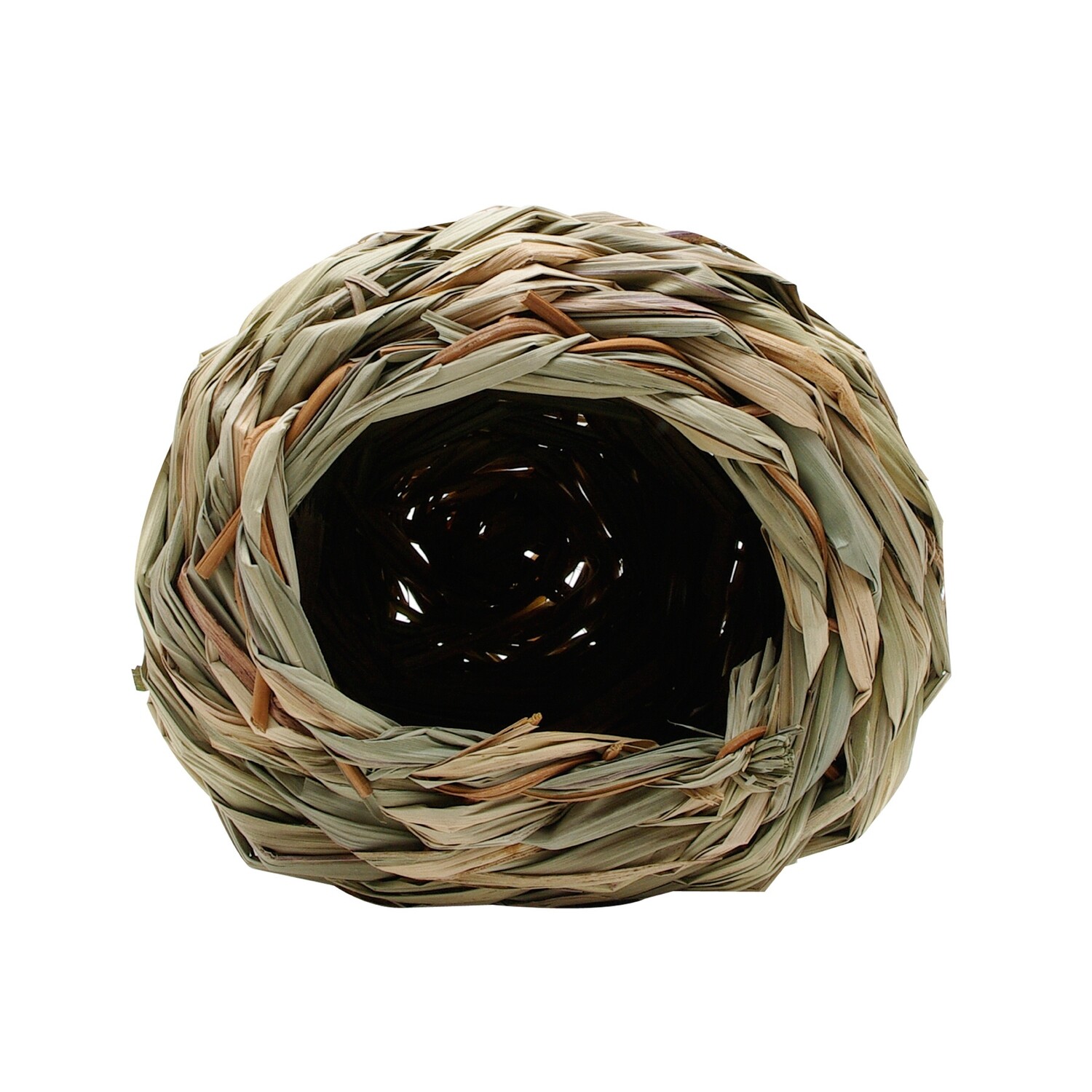 Living World Hangout Grass Hut - Small - 14 x 14 x 11.4 cm (5.5 x 5.5 x 4.5 in)