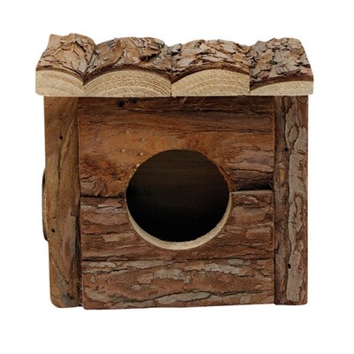 Living World Tree House Real Wood Cabin - Small - 15.5 cm (6in) L x 15.5 cm (6in) W x 15 cm (5.75in)