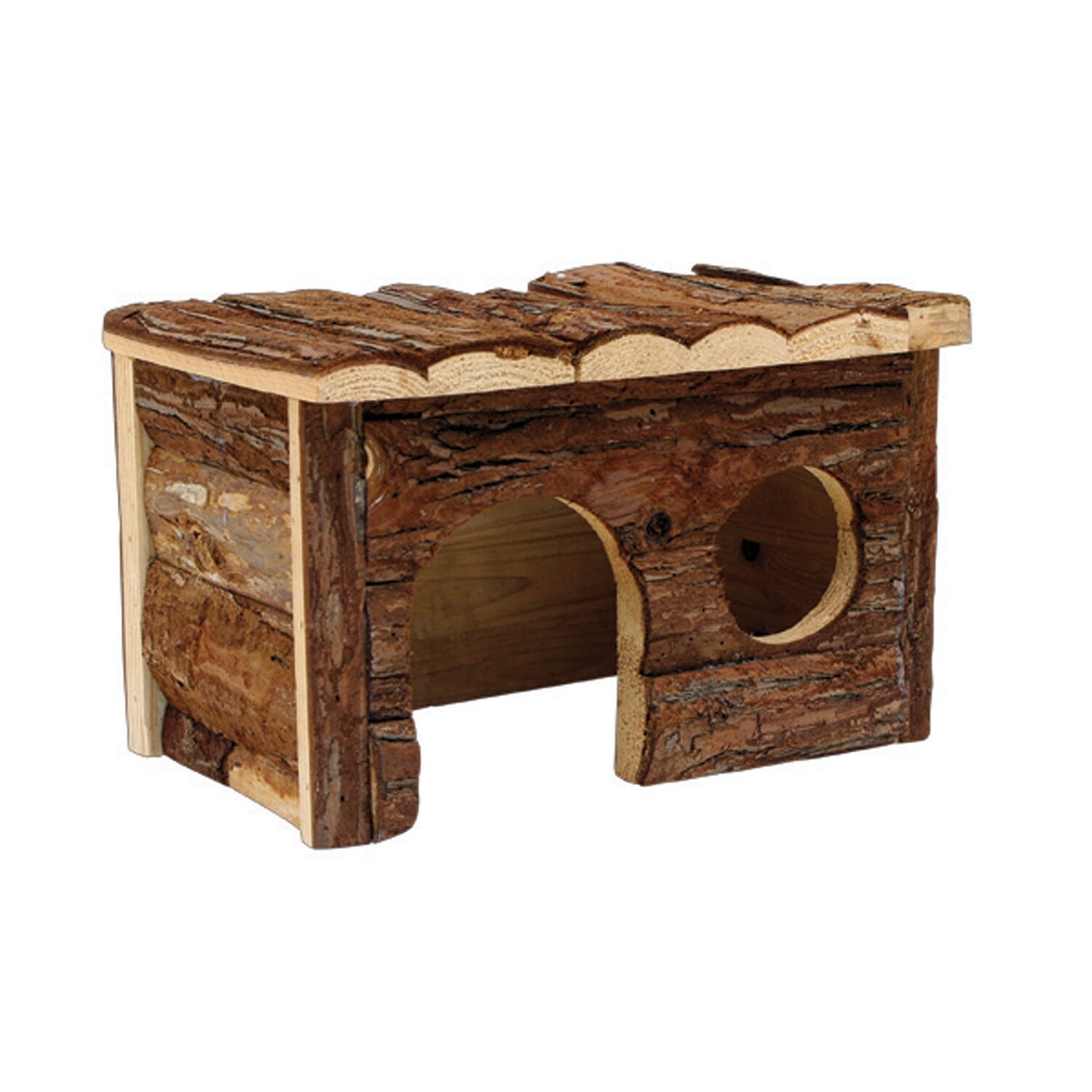 Living World Tree House Real Wood Cabin - Medium - 28 cm (11in) L x 17.5 cm (7in) W x 17.5 cm (7in) H