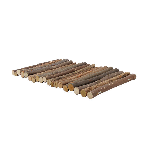 Living World Tree House Real Wood Logs, Size: Living World Tree House Real Wood Logs - Large