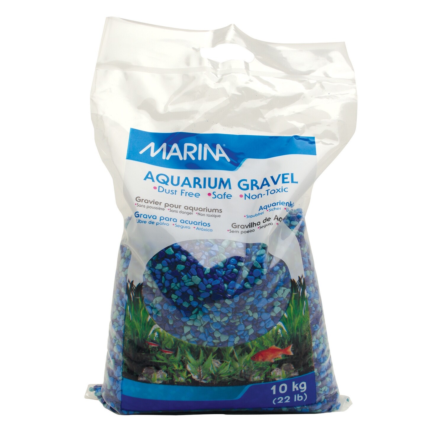 Marina - Decorative Gravel Tri-Colour Blue 10kg 22lb