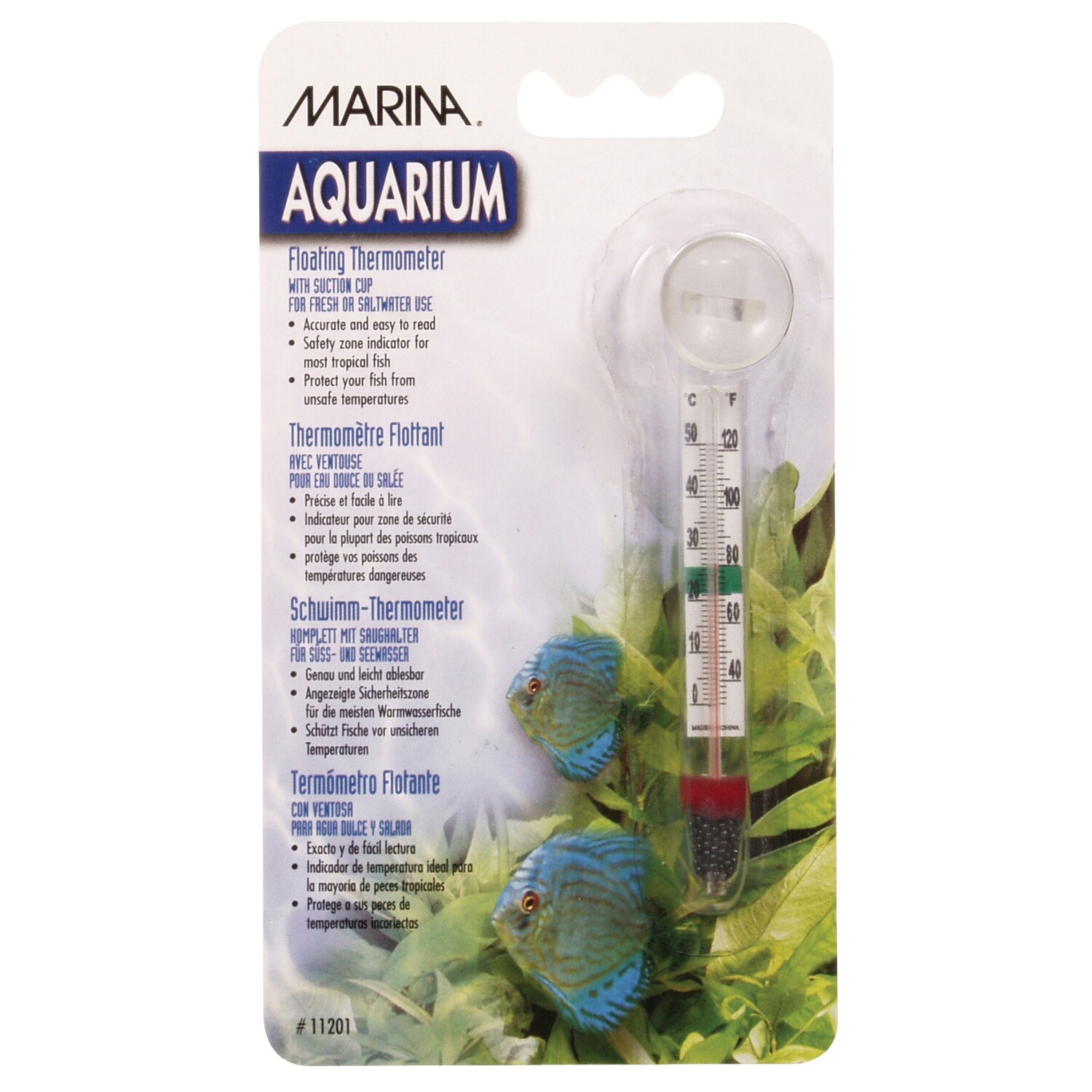Marina - Floating Thermometer with Suction Cup
