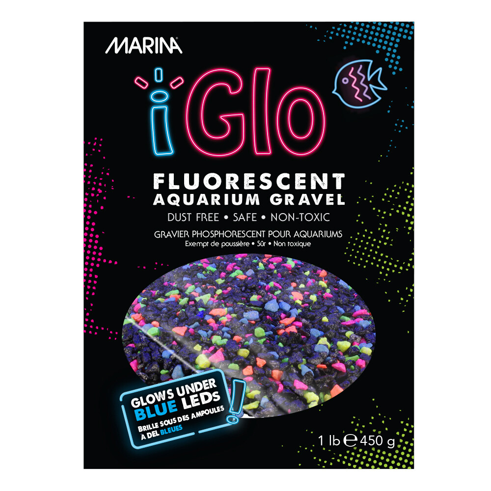 MOQ6 Marina - iGlo Galaxy Gravel, Multi-Colour, 450 g