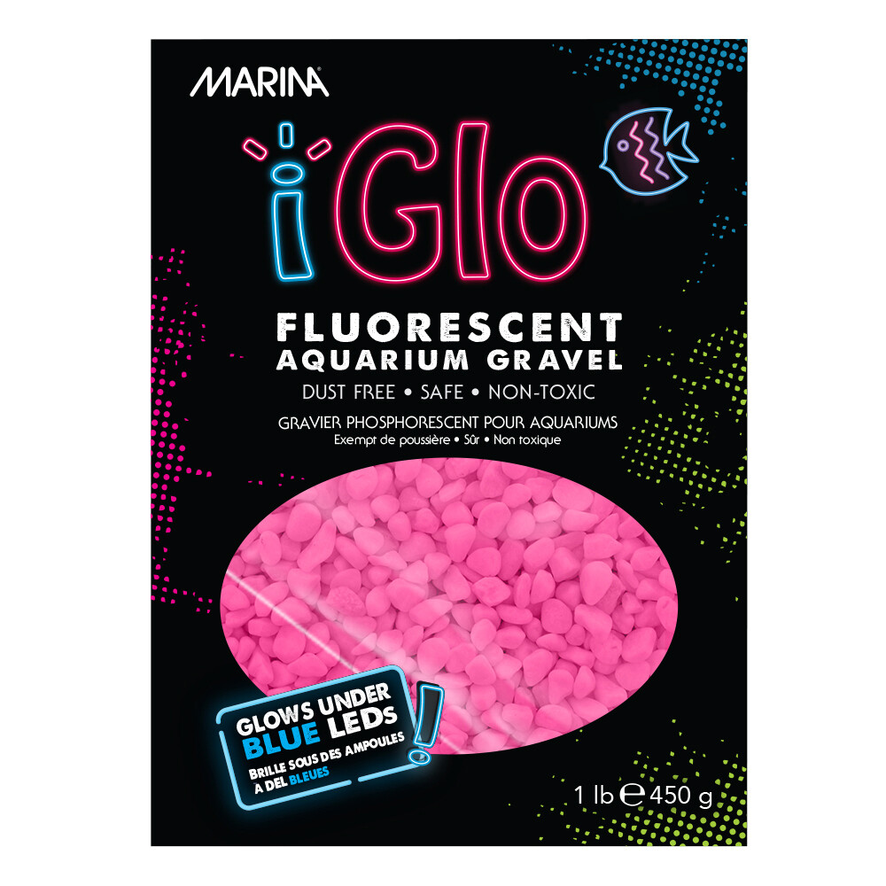 MOQ6 Marina - iGlo Gravel, Pink, 450 g