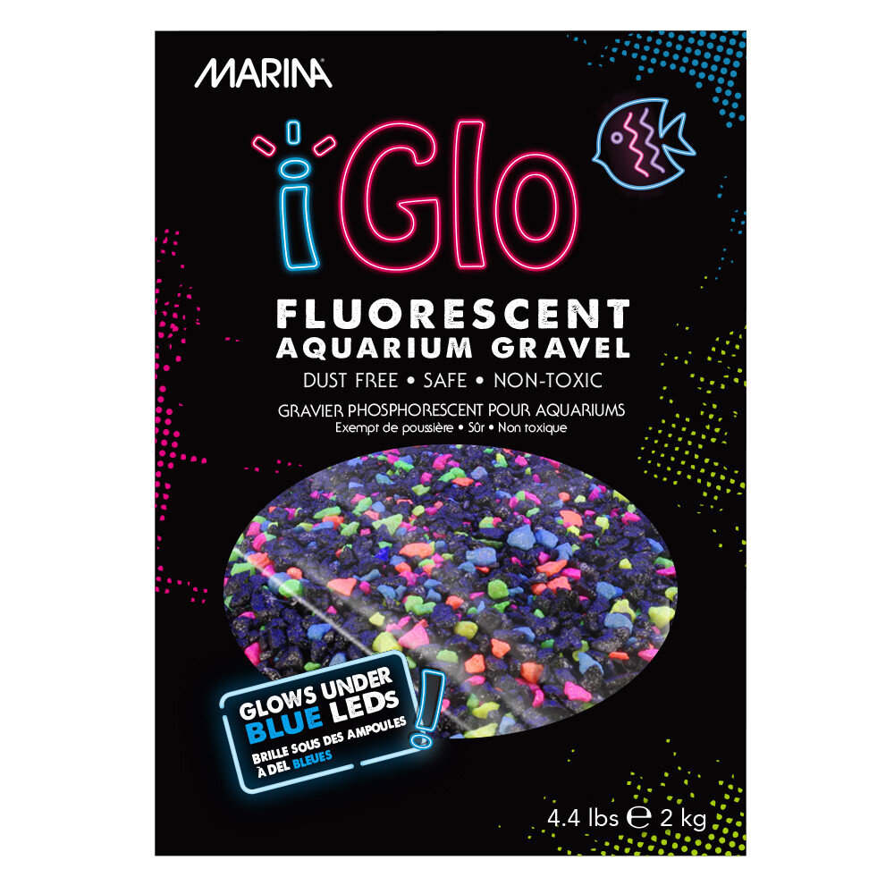 Marina - iGlo Galaxy Gravel, Multi-Colour, 2 kg