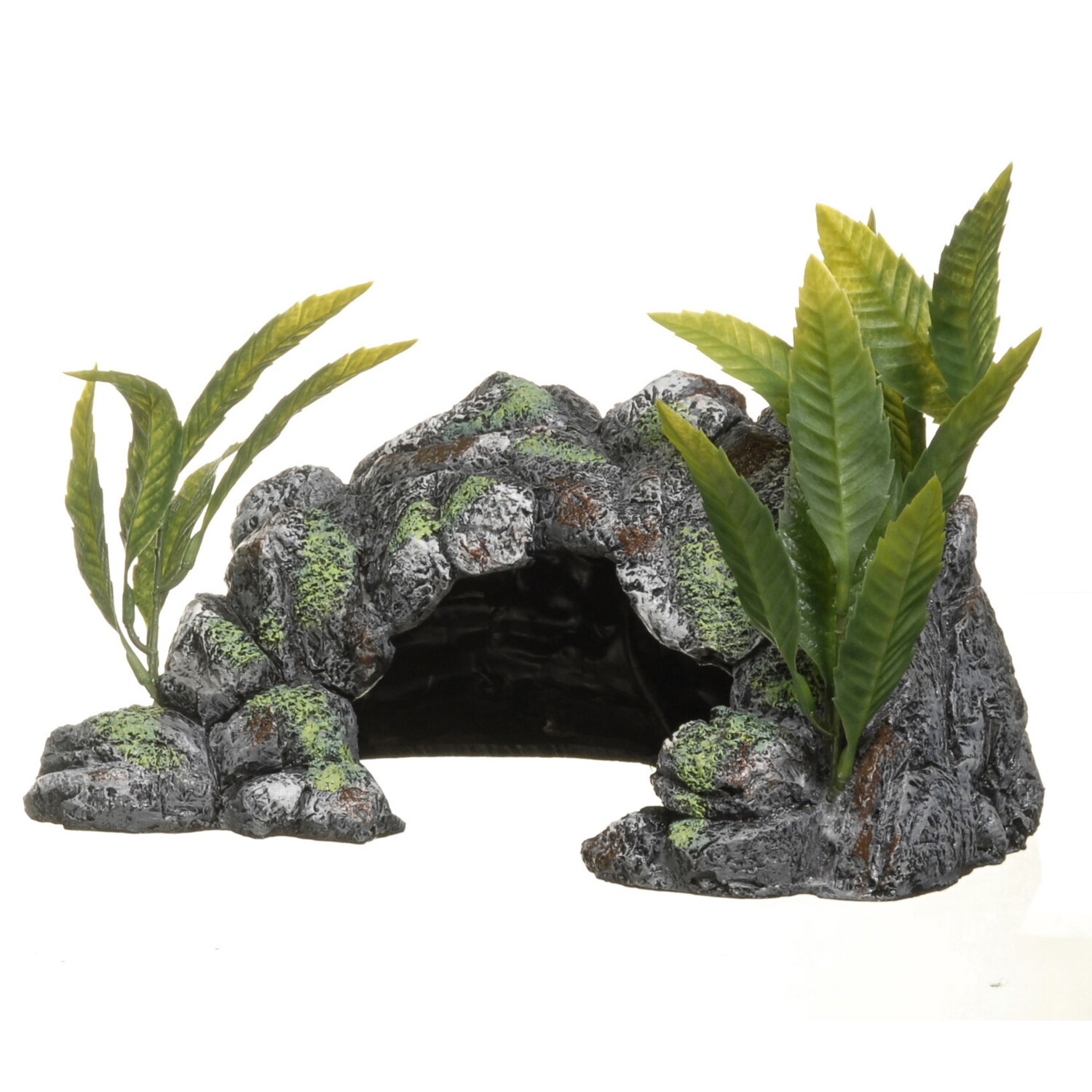 Marina - Polyresin Decor Cave Ornament - Large - 13 x 29 x 19.5 cm (5.1 x 11.4 x 7.7 in)