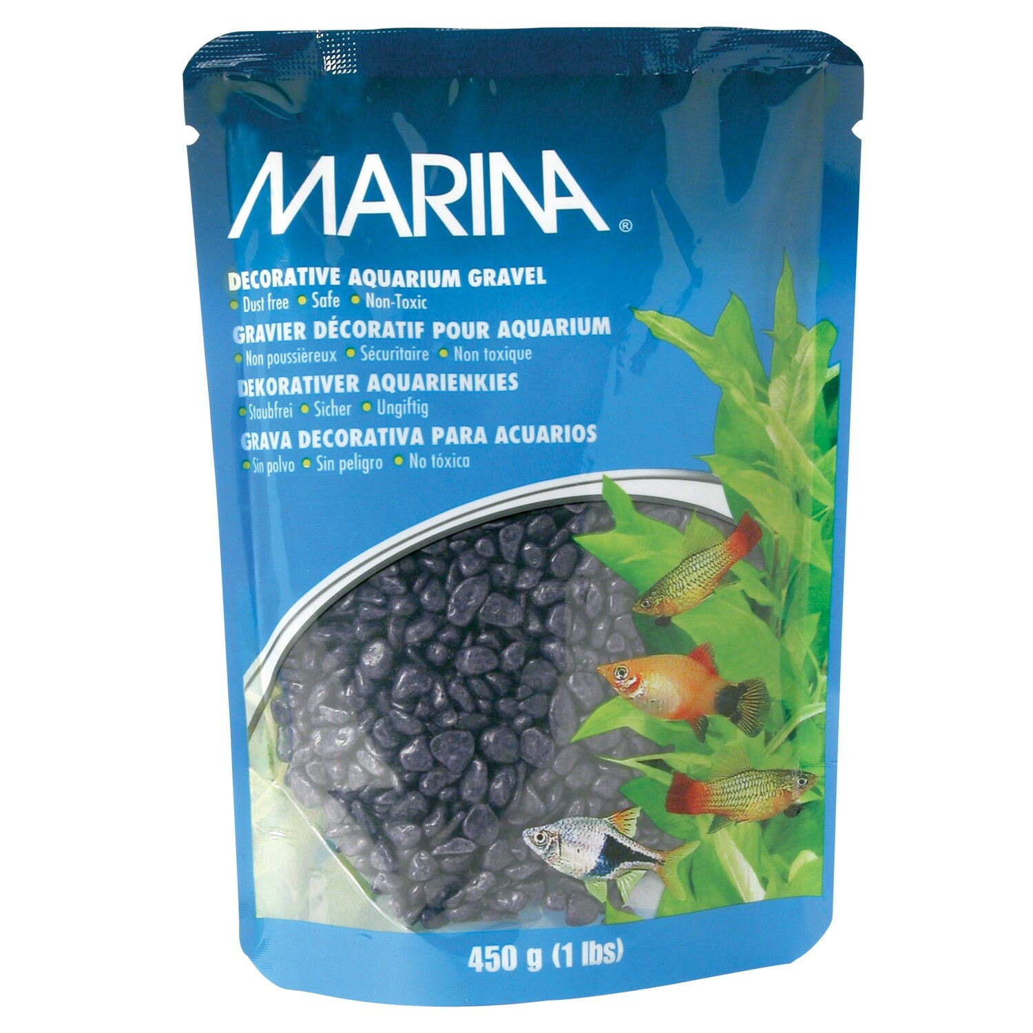 Marina - Purple Decorative Aquarium Gravel - 450 g (1 lb)