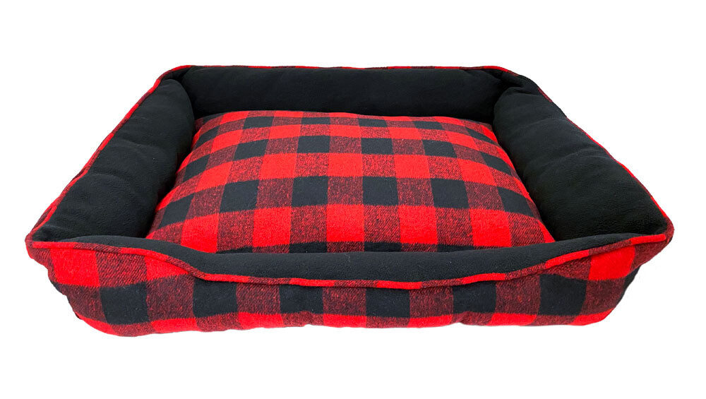 CUMFY Buffalo Plaid Blue 27x19x6&quot;