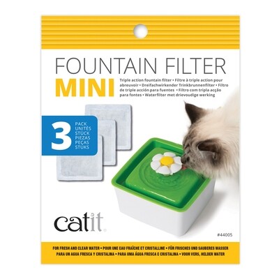 Catit Mini Fountain Filters - 3 pack
