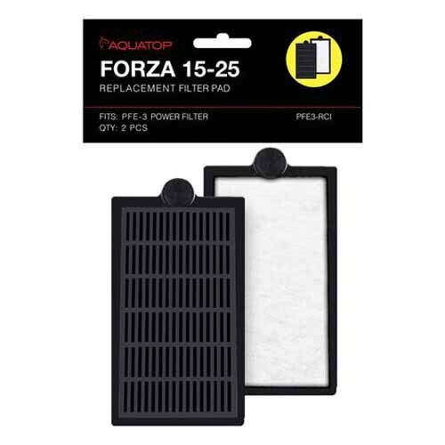 Aquatop - FORZA 15-25 Filter Inserts, Activated Carbon 2 pk