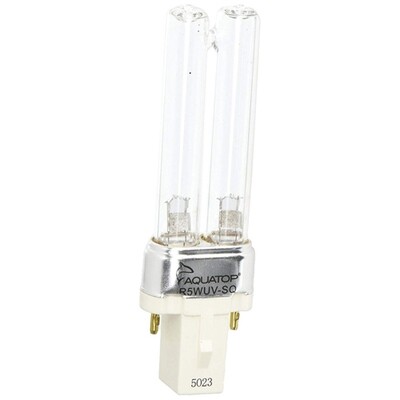 Aquatop Replacement 5W UV Bulb Square Base  PF15 SP5-UV