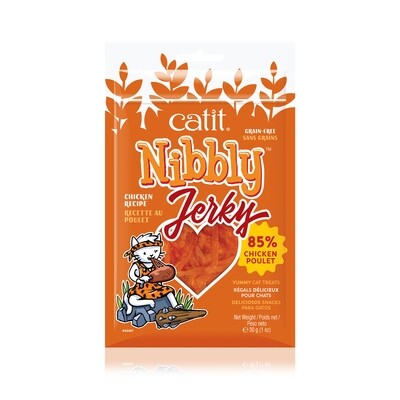 Catit Nibbly Jerky Chicken Recipe - 30 g (1 oz)