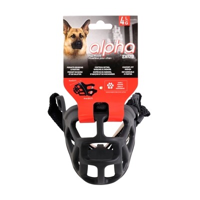 Alpha by Zeus Dog Muzzle - Size 4 - Large