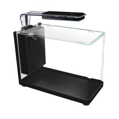 PISCES Nano Bullet Glass Aquarium 5 Gallon, 16" x 7.2"x 10.2"
