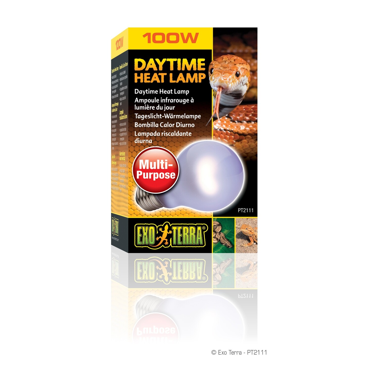 Exo Terra - Daytime Heat Lamp - A19 / 100W
