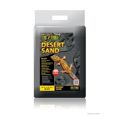 MQO3 Exo Terra - Desert Sand - Black - 10 lb (4.5 kg)