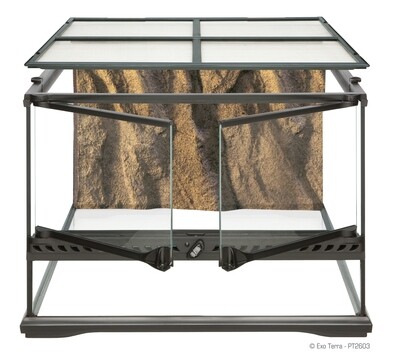 Exo Terra  - Natural Terrarium - Advanced Reptile Habitat - Low, 18in x 18in x 12in