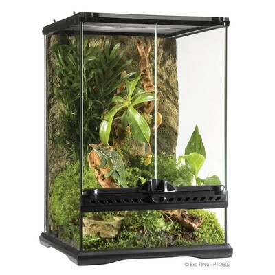 Exo Terra  - Mini Tall Terrarium - 30 x 30 x 45cm, 12in x 12in x 18in