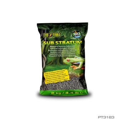 Exo Terra  - Sub Stratum - Bioactive Volcanic Substrate - 2 kg (4.4 lb)