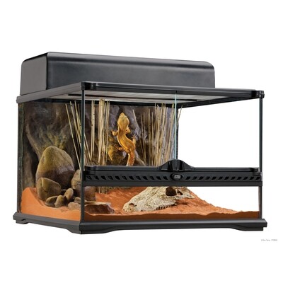 Exo Terra  - Natural Terrarium - Advanced Reptile Habitat - Low, 18in x 18in x 12in