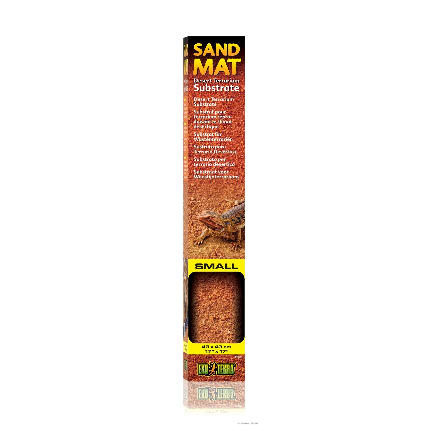 Exo Terra  - Sand Mat Small - Desert Terrarium Substrate - 43 x 43.8 cm