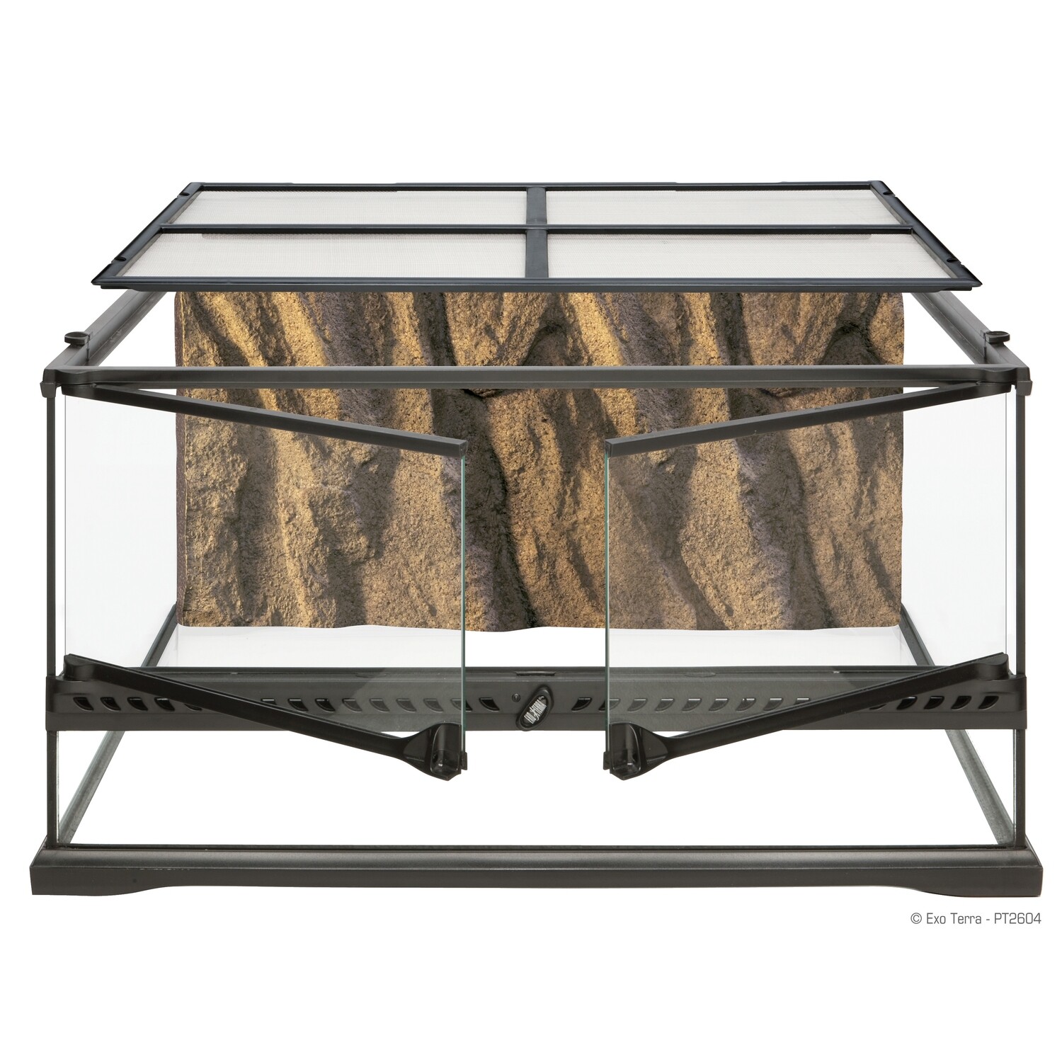 Exo Terra - Natural Terrarium - Advanced Reptile Habitat - Low, 24in x 18in x 12in