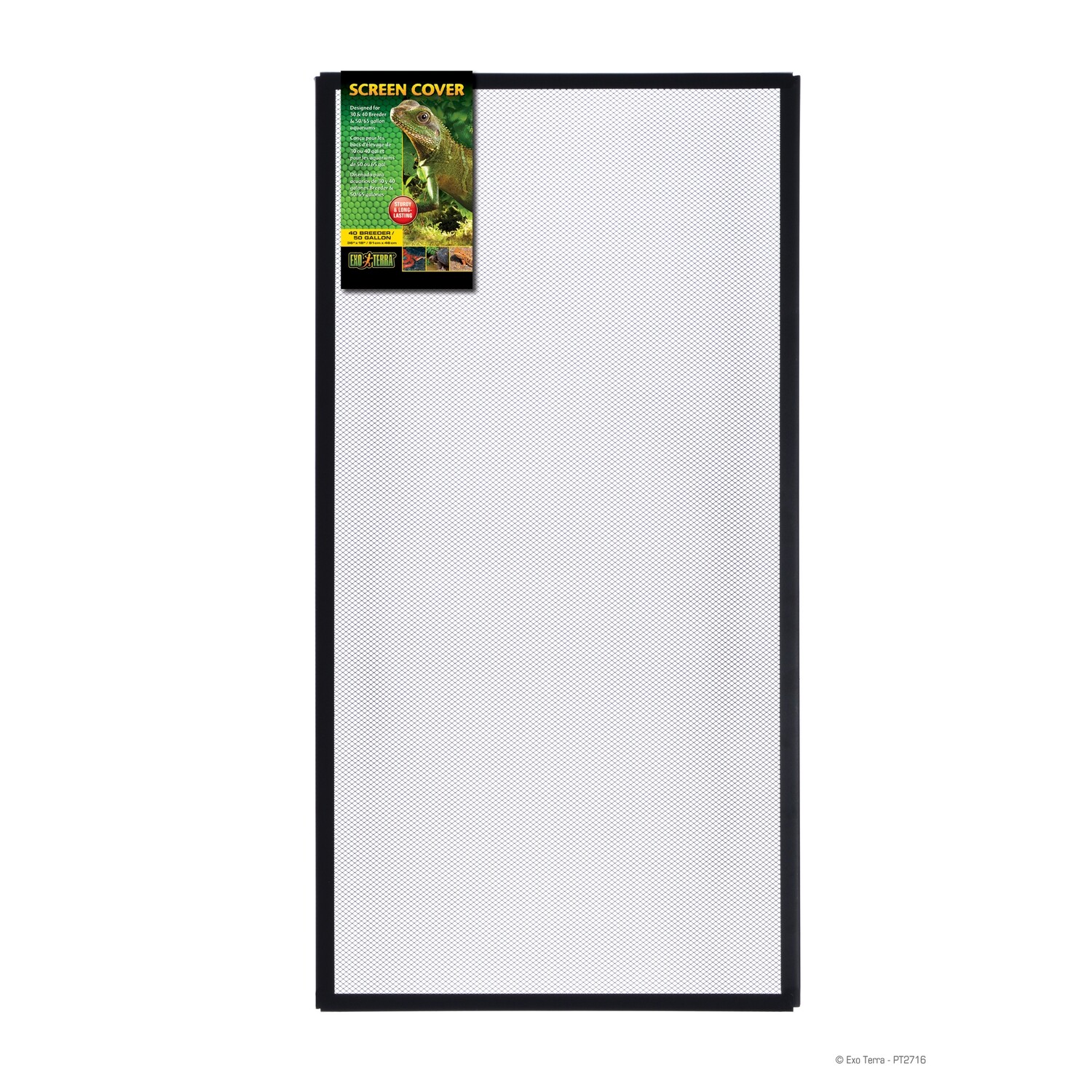 Exo Terra  - Terrarium Screen Cover - 90 x 48 cm (36.5 x 18.75 in)