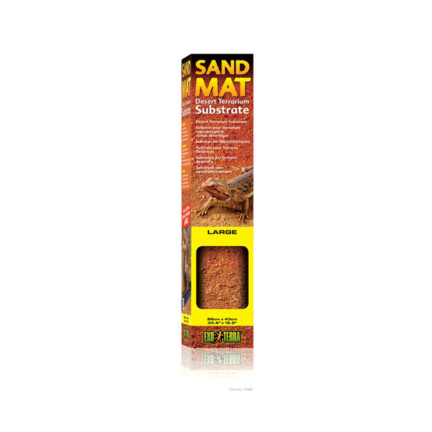 Exo Terra - Sand Mat Large - Desert Terrarium Substrate - 88 cm x 43 cm