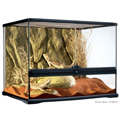 Exo Terra - Wide Terrarium - Medium - 60 x 45 x 45cm, 24in x 18in x 18in