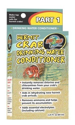 Zoo Med - Hermit Crab Drink Water Conditioner