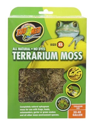 Zoo Med - Terrarium Moss 30 to 40 Gallon Size