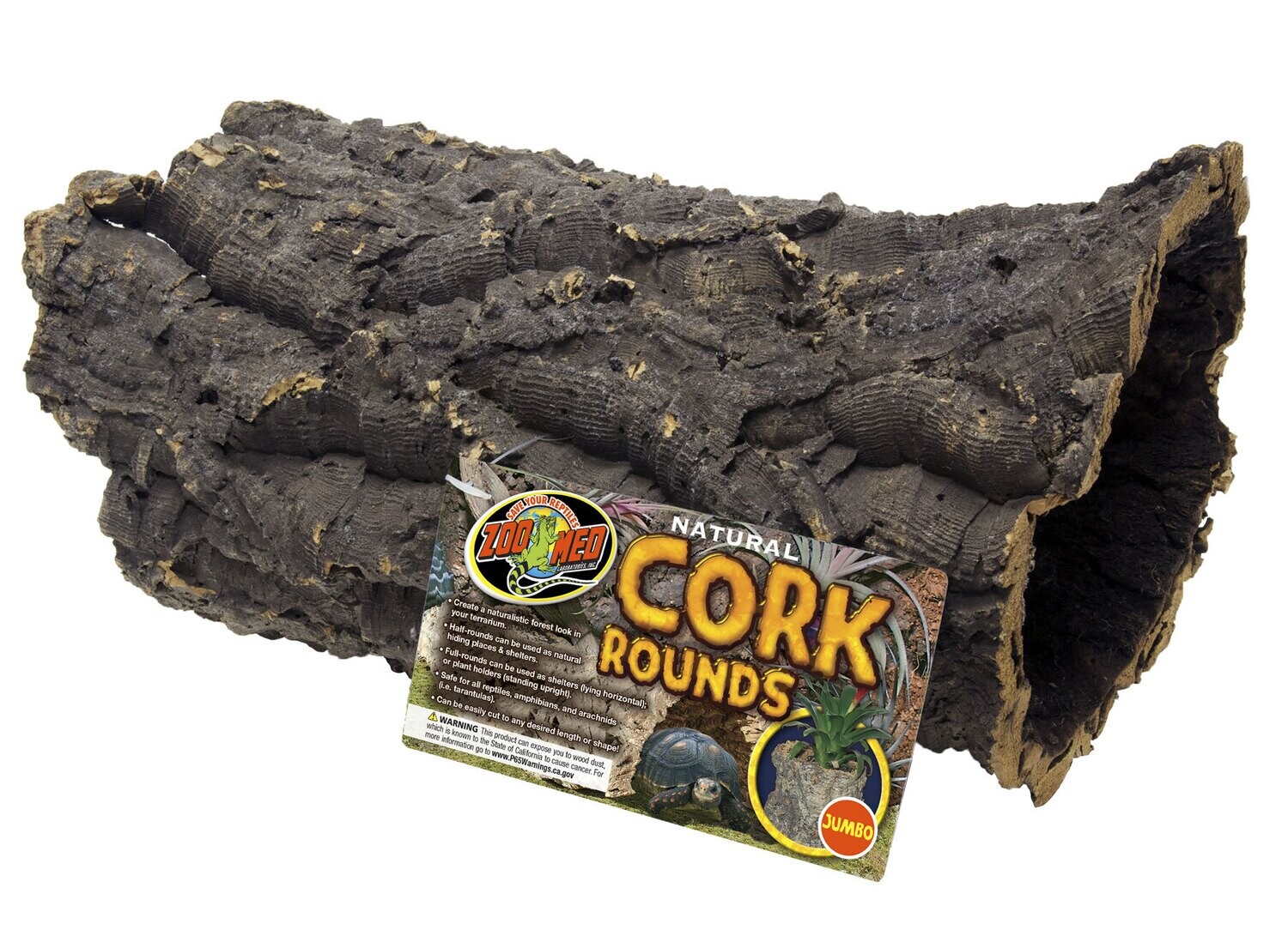 Zoo Med Natural Cork Rounds (Cork Bark) Jumbo