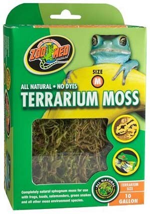 Zoo Med Terrarium Moss 10G Size