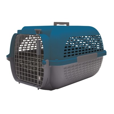 Dogit Voyageur Dog Carrier - Dark Blue/Charcoal - Medium - 56.5 cm L x 37.6 cm W x 30.8 cm H (22 in