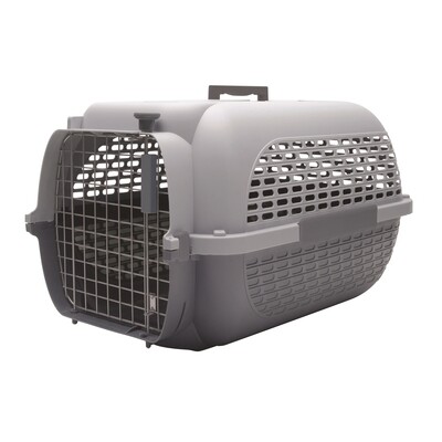 Dogit Voyageur Dog Carrier - Light Grey/Charcoal - XLarge - 68.4 cm L x 47.6 cm W x 43.8 cm H (26.9
