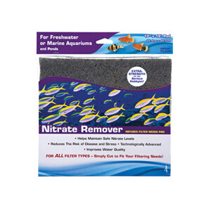 Penn Plax - Cut To Fit Nitrate Remover Pad 10in x 18in