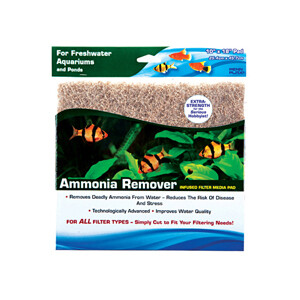 Penn Plax Cut To Fit Ammonia Remover Pad 10 inches x 18 inches