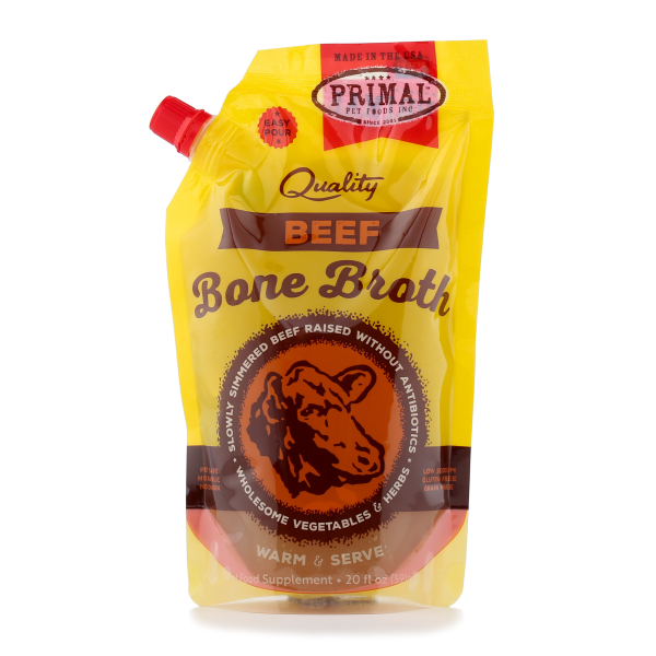 MOQ4 Primal Dog/Cat Frozen Bone Broth Beef 20 oz