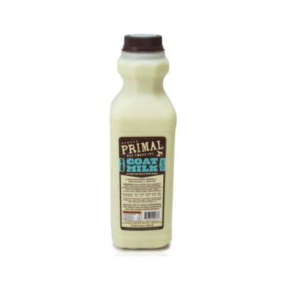 Primal Frozen Raw Goat Milk Quart  32 oz