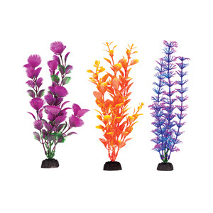Aqua-Plants - 8in Colorful 6pc