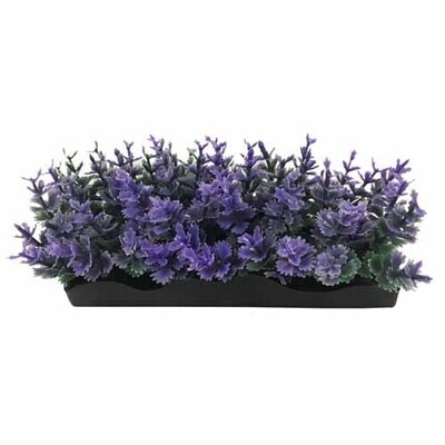 Penn Plax Aqua Plant Small 4.5in Long x 2in Tall Purple Bunch Plant