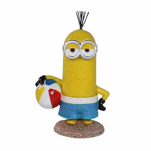 Penn Plax Universal Minions Beach Buddies Kevin Resin Ornament