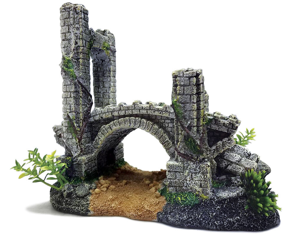 Polyresin Bridge with Arch 7x4x6&quot;