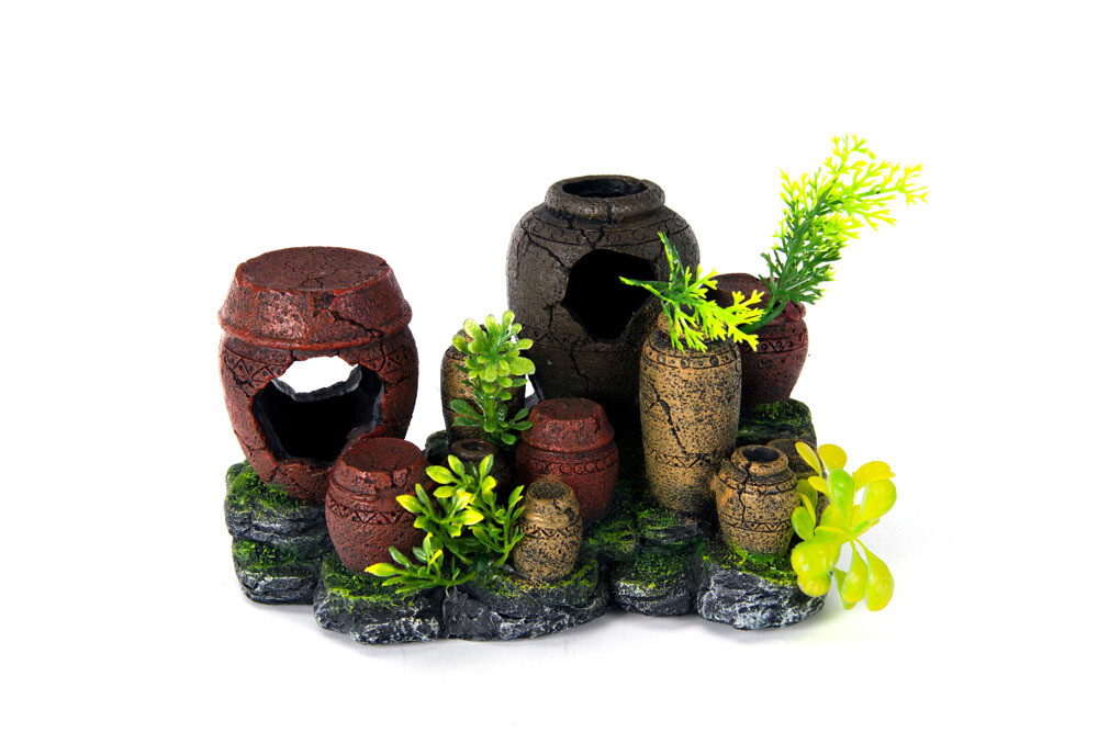 Polyresin Whiskey Barrel 7x4x4.5&quot;
