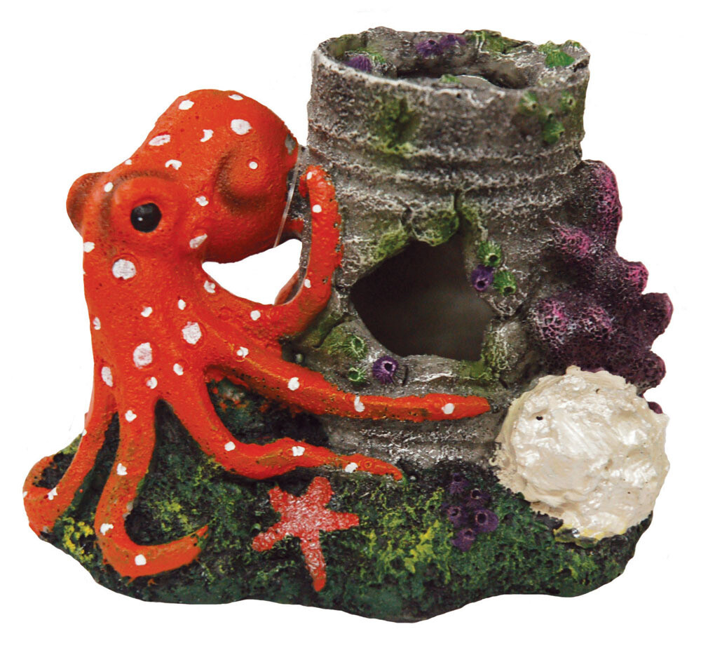 Polyresin Octopus 5x3x3in