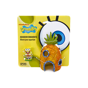 Penn Plax Spongebob Pineapple Home Resin Combo Pack Licensed