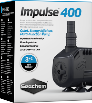 Seachem Impulse 400 Pump 120 V, 60 Hz